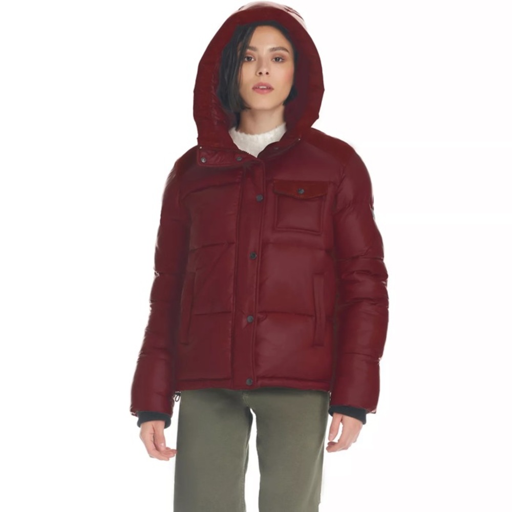 Koolaburra by UGG NWT Corduroy Mid-weight Puffer Jacket in Wine - HOST PICK! ๐ - Picture 5 of 14
